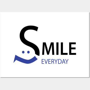 Smile Everyday Posters and Art